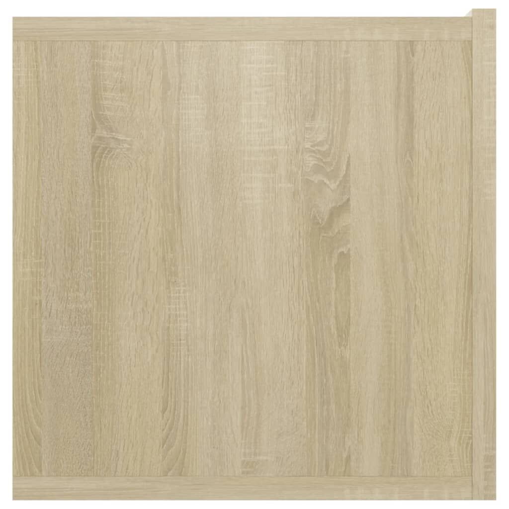 vidaXL Ντουλάπι Τηλεόρασης Κρεμαστό Sonoma Δρυς 60 x 30 x 30 εκ.