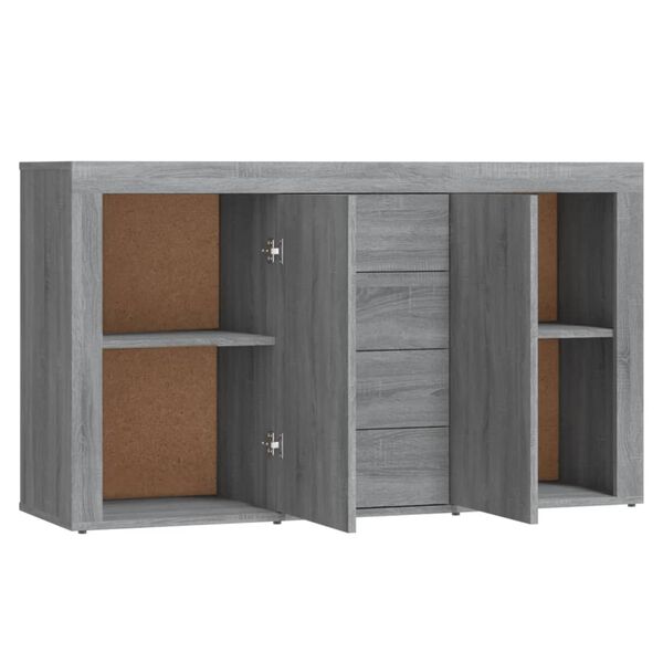 vidaXL Μπουφές Γκρι Sonoma 120 x 36 x 69 εκ. από Επεξεργασμένο Ξύλο