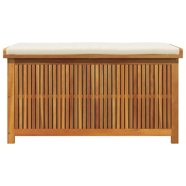 vidaXL Κουτί Μαξιλαριών Εξ. Χώρου 113x50x60,5 εκ. Μασίφ Ξύλο Ακακίας