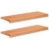 vidaXL &Sigma;&kappa;&alpha;&lambda;&omicron;&pi;ά&tau;&iota;&alpha; 2 &tau;&epsilon;&mu;. 80 x 25 x 2 cm &Beta;&epsilon;&rho;&nu;ί&kappa;&iota; &Sigma;&tau;&epsilon;&rho;&epsilon;ό &xi;ύ&lambda;&omicron; &omicron;&xi;&iota;ά&sigmaf;
