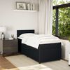 vidaXL &Kappa;&rho;&epsilon;&beta;ά&tau;&iota; Boxspring &mu;&epsilon; &Sigma;&tau;&rho;ώ&mu;&alpha; &Mu;&alpha;ύ&rho;&omicron; 90x190 &epsilon;&kappa;. &Beta;&epsilon;&lambda;&omicron;ύ&delta;&iota;&nu;&omicron;