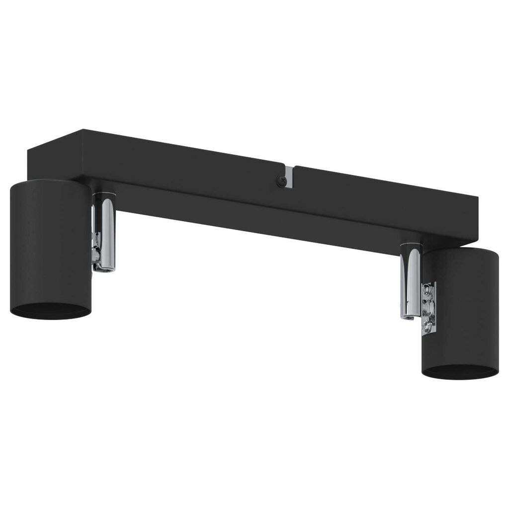 vidaXL Σποτ οροφής Μαύρο 26 x 6.5 x 11.5 εκ Ατσάλι