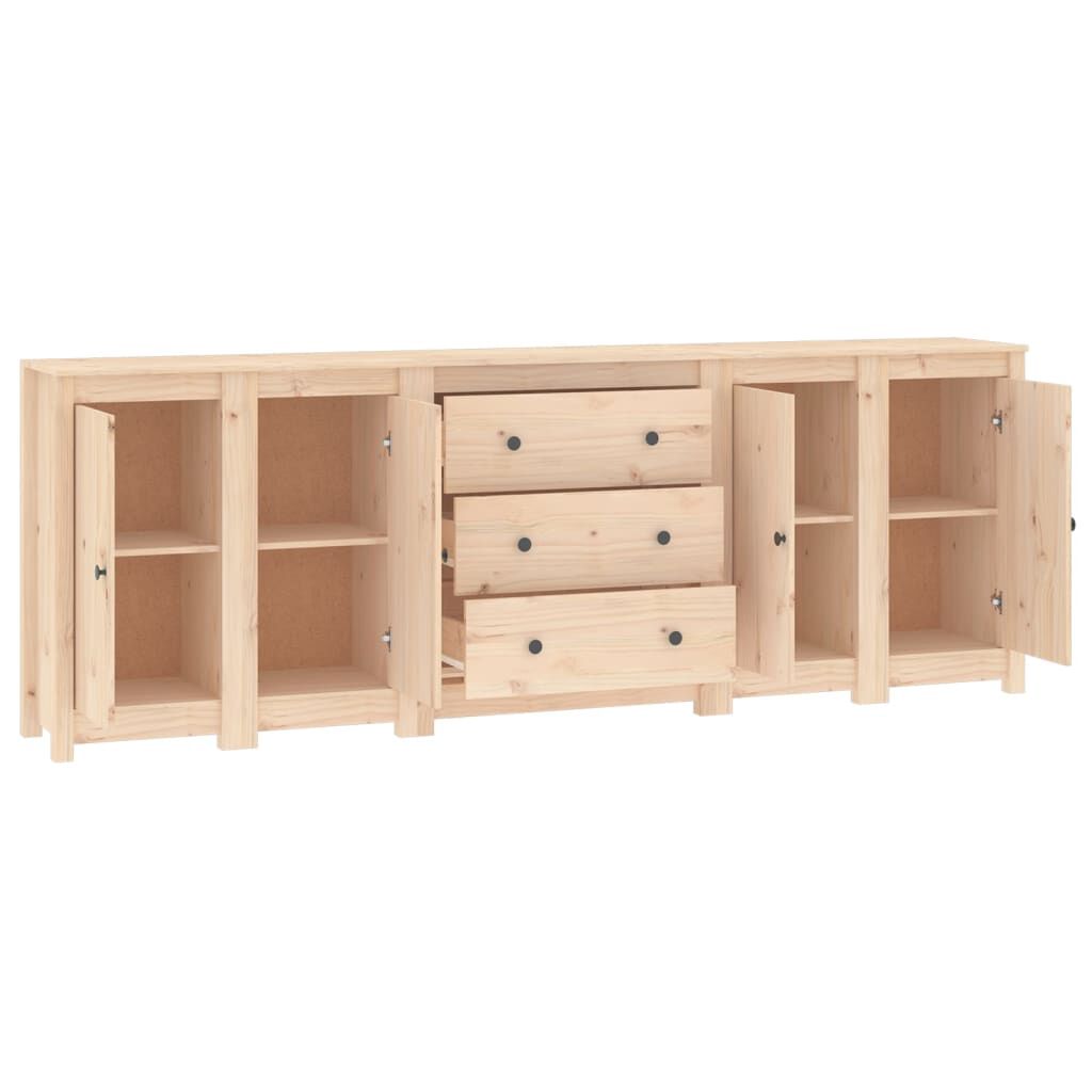 vidaXL Συρταριέρα 230x35x80 εκ. από Μασίφ Ξύλο Πεύκου