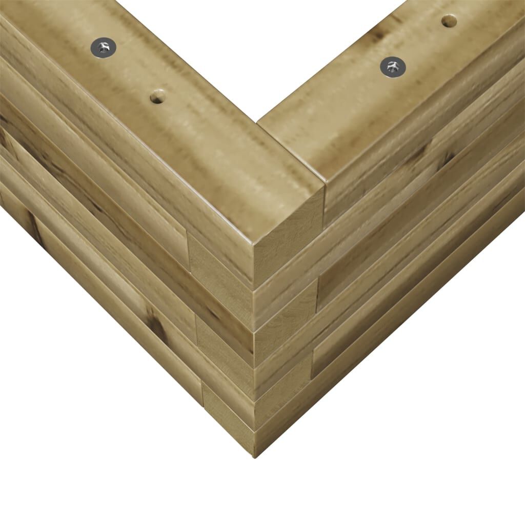 vidaXL Ζαρντινιέρα Κήπου 110x40x23 εκ. από Εμποτισμένο Ξύλο Πεύκου