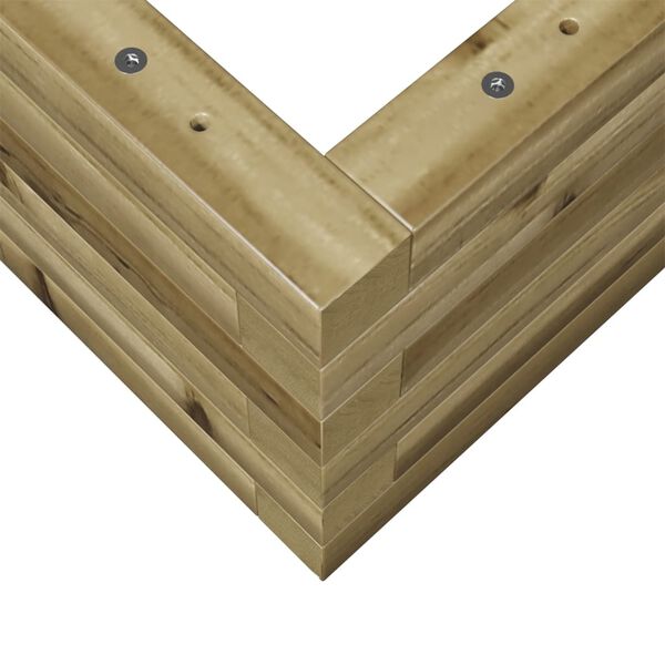 vidaXL Ζαρντινιέρα Κήπου 110x40x23 εκ. από Εμποτισμένο Ξύλο Πεύκου