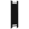 vidaXL Διαχωριστικό Δωματίου με 6 Πάνελ Μαύρο 240 x 180 εκ.