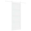 vidaXL &Sigma;&upsilon;&rho;ό&mu;&epsilon;&nu;&eta; &Pi;ό&rho;&tau;&alpha; 83 x 211 cm &Epsilon;&pi;&epsilon;&xi;&epsilon;&rho;&gamma;&alpha;&sigma;&mu;έ&nu;&omicron; &Xi;ύ&lambda;&omicron; &Lambda;&epsilon;&upsilon;&kappa;ό