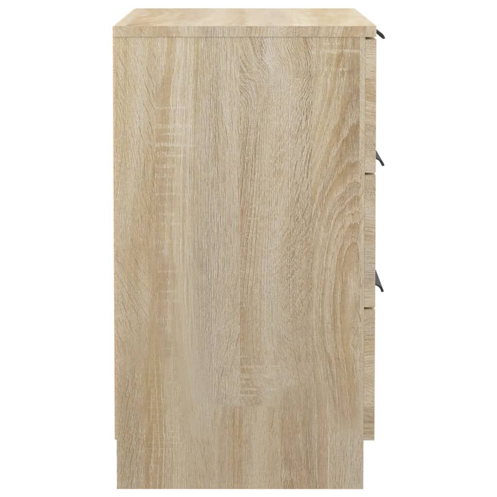 vidaXL Κομοδίνο Sonoma Δρυς 40 x 36 x 65 εκ.