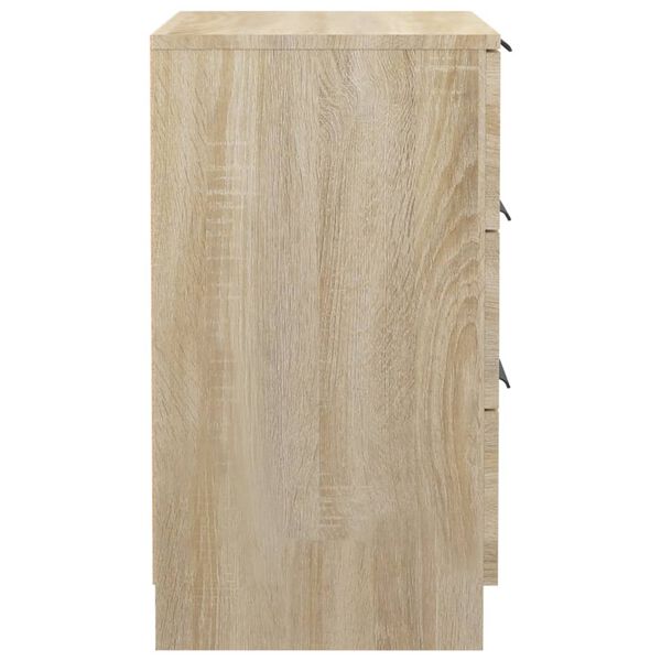 vidaXL Κομοδίνο Sonoma Δρυς 40 x 36 x 65 εκ.