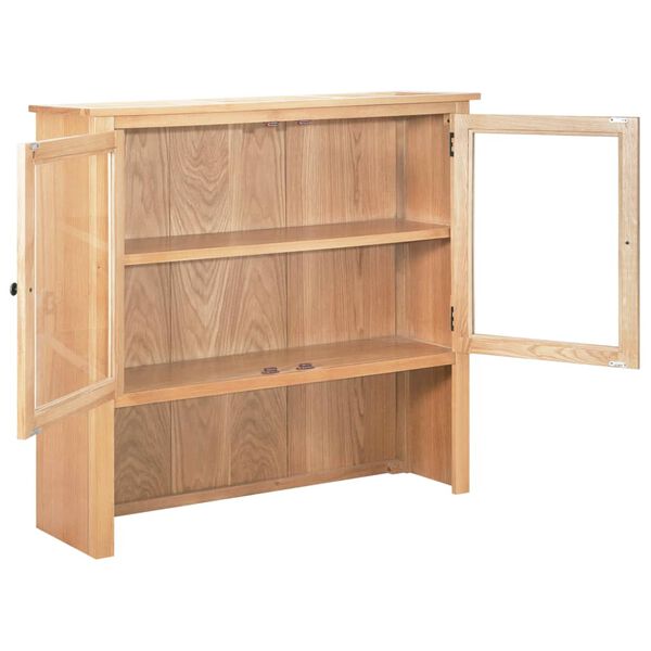 vidaXL Βιβλιοθήκη Γραφείου Επικαθήμενη 110x33,5x105 εκ. Ξύλο Δρυός