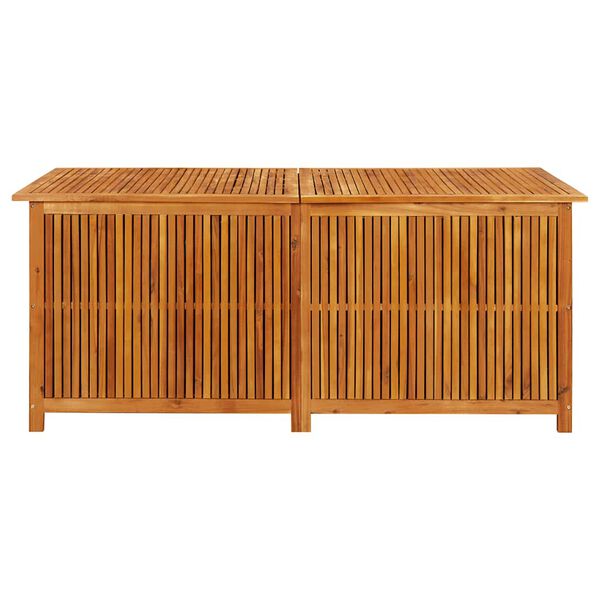 vidaXL Μπαούλο Αποθήκευσης Κήπου 175x80x75 εκ. από Μασίφ Ξύλο Ακακίας