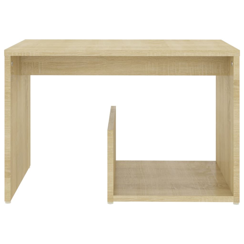 vidaXL Τραπεζάκι Βοηθητικό Sonoma Δρυς 59 x 36 x 38 εκ. από Επεξ. Ξύλο