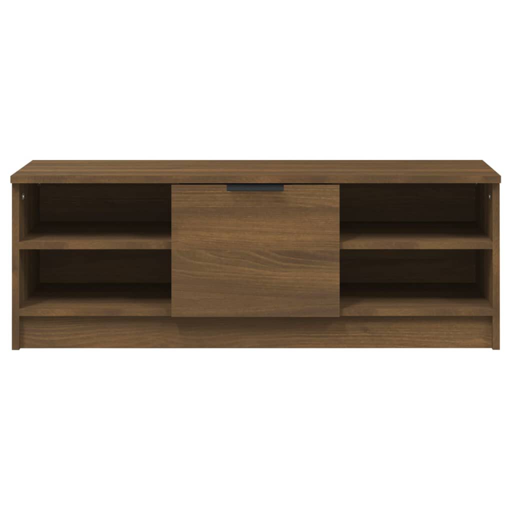 vidaXL Έπιπλο Τηλεόρασης Καφέ Δρυς 102 x 35,5 x 36,5 εκ. Επεξεργ. Ξύλο
