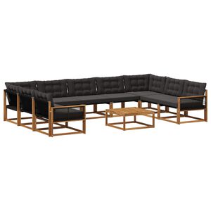 vidaXL &Sigma;&epsilon;&iota;&rho;ά &Kappa;&alpha;&nu;&alpha;&pi;έ &Epsilon;&xi;&omega;&tau;&epsilon;&rho;&iota;&kappa;&omicron;ύ &mu;&epsilon; &mu;&alpha;&xi;&iota;&lambda;ά&rho;&iota; 10 pcs &Phi;&upsilon;&sigma;&iota;&kappa;ό &kappa;&alpha;&iota; &Mu;&alpha;ύ&rho;&omicron;