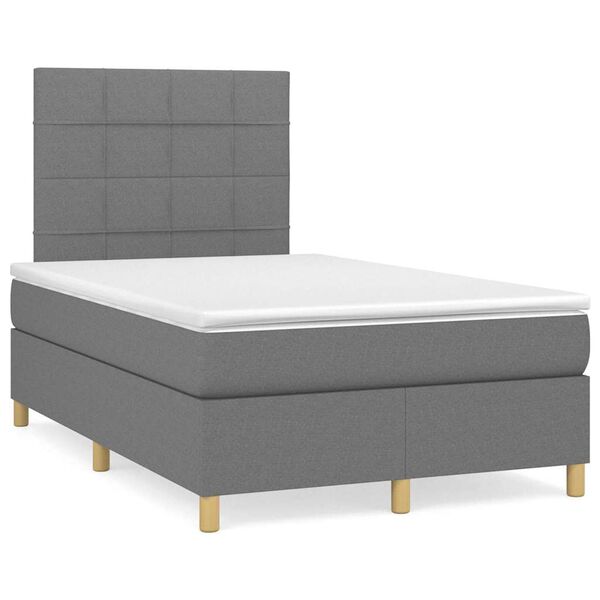 vidaXL &Kappa;&rho;&epsilon;&beta;ά&tau;&iota; Boxspring &mu;&epsilon; &Sigma;&tau;&rho;ώ&mu;&alpha; &Sigma;&kappa;&omicron;ύ&rho;&omicron; &Gamma;&kappa;&rho;&iota; 120x190 &epsilon;&kappa; &Upsilon;&phi;&alpha;&sigma;&mu;ά&tau;&iota;&nu;&omicron;