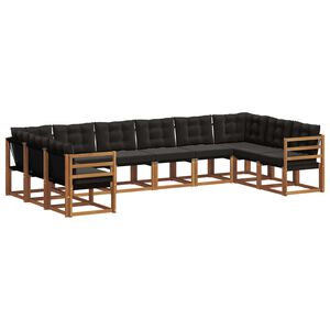 vidaXL &Sigma;&epsilon;&iota;&rho;ά &Kappa;&alpha;&nu;&alpha;&pi;έ &Epsilon;&xi;&omega;&tau;&epsilon;&rho;&iota;&kappa;&omicron;ύ &mu;&epsilon; &mu;&alpha;&xi;&iota;&lambda;ά&rho;&iota; 10 pcs &Phi;&upsilon;&sigma;&iota;&kappa;ό &kappa;&alpha;&iota; &Mu;&alpha;ύ&rho;&omicron;