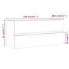 vidaXL Ντουλάπι Νιπτήρα Καφέ Δρυς 100x38,5x45 εκ. Επεξεργασμένο Ξύλο