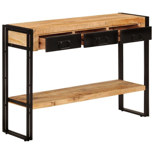 vidaXL Τραπέζι Κονσόλα 110 x 30 x 76 εκ. από Μασίφ Ξύλο Μάνγκο