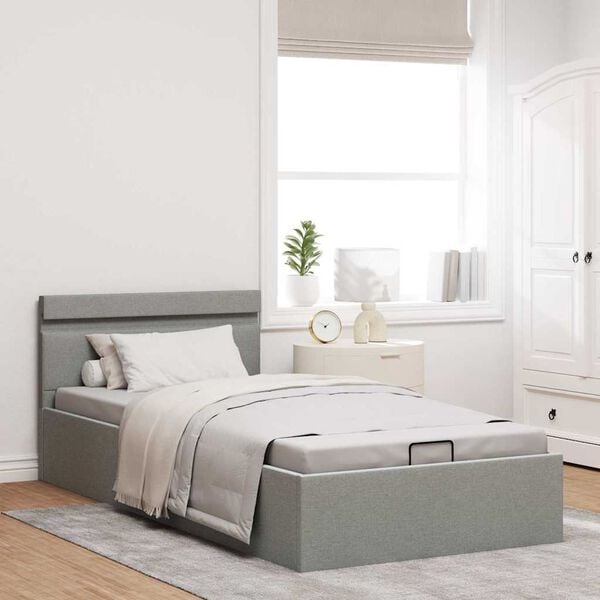 vidaXL &Pi;&lambda;&alpha;ί&sigma;&iota;&omicron; &Kappa;&rho;&epsilon;&beta;&alpha;&tau;&iota;&omicron;ύ &mu;&epsilon; &Alpha;&pi;&omicron;&theta;. &Chi;ώ&rho;&omicron;/LED &Alpha;&nu;. &Gamma;&kappa;&rho;&iota; 100x200 &epsilon;&kappa;. Ύ&phi;&alpha;&sigma;&mu;&alpha;