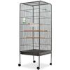 vidaXL &Kappa;&lambda;&omicron;&upsilon;&beta;ί &Pi;&omicron;&upsilon;&lambda;&iota;ώ&nu; &Mu;&alpha;ύ&rho;&omicron; 54 x 54 x 146 &epsilon;&kappa;. &Alpha;&tau;&sigma;ά&lambda;&iota;&nu;&omicron;