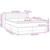 vidaXL &Kappa;&rho;&epsilon;&beta;ά&tau;&iota; Boxspring &mu;&epsilon; &Sigma;&tau;&rho;ώ&mu;&alpha; &Sigma;&kappa;&omicron;ύ&rho;&omicron; &Mu;&pi;&lambda;&epsilon; 160x210 &epsilon;&kappa;. &Beta;&epsilon;&lambda;&omicron;ύ&delta;&iota;&nu;&omicron;