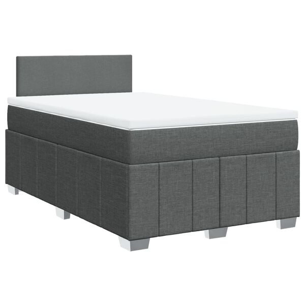 vidaXL &Kappa;&rho;&epsilon;&beta;ά&tau;&iota; Boxspring &mu;&epsilon; &Sigma;&tau;&rho;ώ&mu;&alpha; &Sigma;&kappa;&omicron;ύ&rho;&omicron; &Gamma;&kappa;&rho;&iota; 120x200 &epsilon;&kappa;. &Upsilon;&phi;&alpha;&sigma;&mu;ά&tau;&iota;&nu;&omicron;