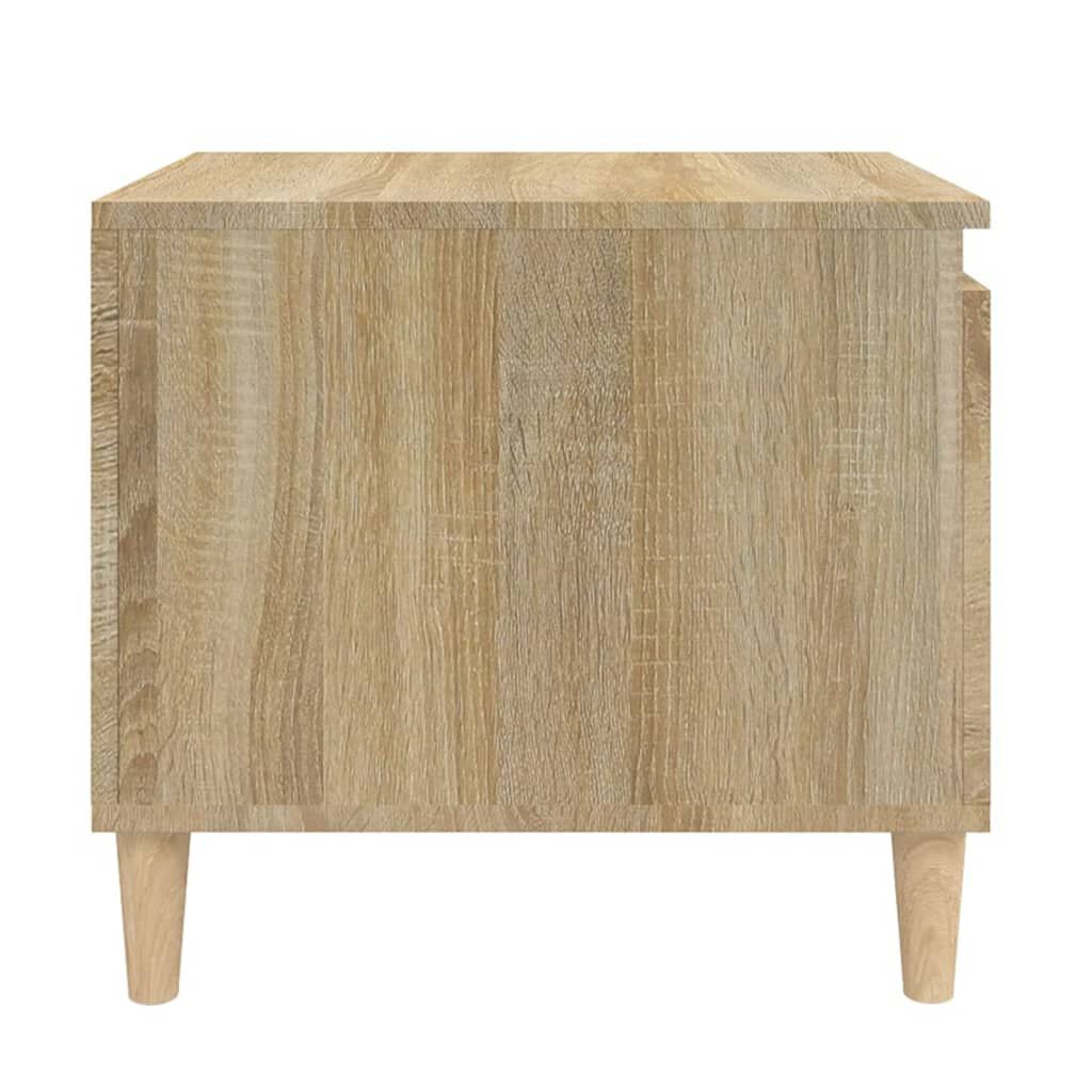 vidaXL Τραπεζάκι Σαλονιού Sonoma Δρυς 100x50x45 εκ. Επεξεργασμένο Ξύλο