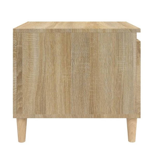 vidaXL Τραπεζάκι Σαλονιού Sonoma Δρυς 100x50x45 εκ. Επεξεργασμένο Ξύλο