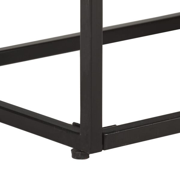 vidaXL Έπιπλο Τηλεόρασης 130 x 30 x 45 εκ. από Ακατέργαστο Ξύλο Μάνγκο