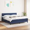 vidaXL &Kappa;&rho;&epsilon;&beta;ά&tau;&iota; Boxspring &mu;&epsilon; &Sigma;&tau;&rho;ώ&mu;&alpha; &Mu;&pi;&lambda;&epsilon; 160x200 &epsilon;&kappa;. &Upsilon;&phi;&alpha;&sigma;&mu;ά&tau;&iota;&nu;&omicron;