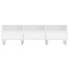 vidaXL Έπιπλο Τηλεόρασης Λευκό 150x30x44,5 εκ. Επεξεργασμένο Ξύλο