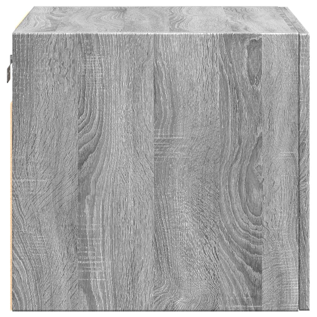 vidaXL Ντουλάπι Τοίχου Γκρι Sonoma 50x42,5x40 εκ. Επεξεργασμένο Ξύλο