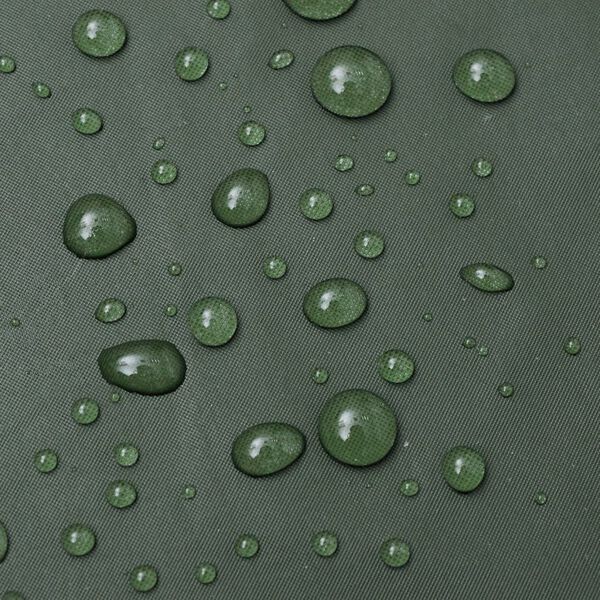 vidaXL Καπαρντίνα Αδιάβροχη Μεγάλης Αντοχής Μακριά Πράσινο Κουκούλα