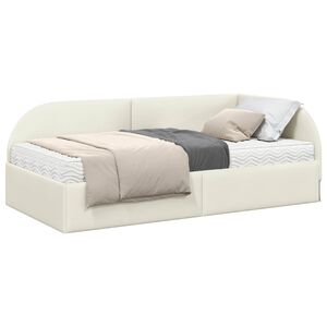 vidaXL &Kappa;&rho;&epsilon;&beta;ά&tau;&iota; &gamma;&omega;&nu;ί&alpha;&sigmaf; &mu;&epsilon; &sigma;&tau;&rho;ώ&mu;&alpha; 2 &tau;&mu;&chi;. &Kappa;&rho;&epsilon;&mu; 80 x 200 cm &Beta;&epsilon;&lambda;&omicron;ύ&delta;&omicron;