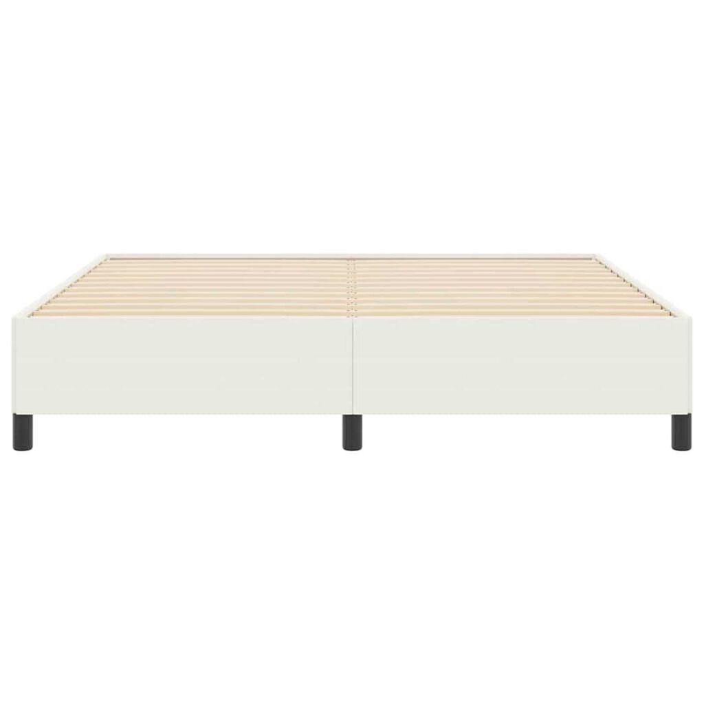 vidaXL Σκελετός Κρεβατιού Κρεμ 180 x 200 cm Βελούδο