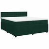 vidaXL &Kappa;&rho;&epsilon;&beta;ά&tau;&iota; Boxspring &mu;&epsilon; &Sigma;&tau;&rho;ώ&mu;&alpha; &Sigma;&kappa;&omicron;ύ&rho;&omicron; &Pi;&rho;ά&sigma;&iota;&nu;&omicron; 200x200&epsilon;&kappa;. &Beta;&epsilon;&lambda;&omicron;ύ&delta;&iota;&nu;&omicron;