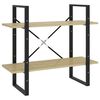 vidaXL &Beta;&iota;&beta;&lambda;&iota;&omicron;&theta;ή&kappa;&eta; &mu;&epsilon; 2 &Rho;ά&phi;&iota;&alpha; Sonoma &Delta;&rho;&upsilon;&sigmaf; 80 x 30 x 70 &epsilon;&kappa;. &Epsilon;&pi;&epsilon;&xi;. &Xi;ύ&lambda;&omicron;