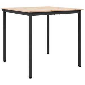 vidaXL &Tau;&rho;&alpha;&pi;&epsilon;&zeta;&alpha;&rho;ί&alpha; &Phi;&upsilon;&sigma;&iota;&kappa;ό 80 x 80 x 75 cm &Sigma;&tau;&epsilon;&rho;&epsilon;ά &xi;&upsilon;&lambda;&epsilon;ί&alpha; &pi;&epsilon;ύ&kappa;&omicron;&upsilon;