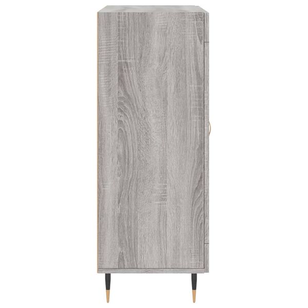 vidaXL Ντουλάπι Γκρι Sonoma 69,5 x 34 x 90 εκ. από Επεξεργασμένο Ξύλο