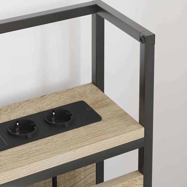 vidaXL &Kappa;&epsilon;&phi;&alpha;&lambda;ά&rho;&iota; &Alpha;&pi;&omicron;&theta;ή&kappa;&eta;&sigmaf; &mu;&epsilon; &rho;ά&phi;&iota; Sonoma &Delta;&rho;&upsilon;&sigmaf; 75 cm &Epsilon;&pi;&epsilon;&xi;&epsilon;&rho;&gamma;&alpha;&sigma;&mu;έ&nu;&omicron; &xi;ύ&lambda;&omicron;