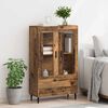 vidaXL Highboard &Pi;&alpha;&lambda;&iota;ό &Xi;ύ&lambda;&omicron; 69,5 x 31 x 115 &epsilon;&kappa;. &Epsilon;&pi;&epsilon;&xi;&epsilon;&rho;&gamma;&alpha;&sigma;&mu;έ&nu;&omicron; &xi;ύ&lambda;&omicron;