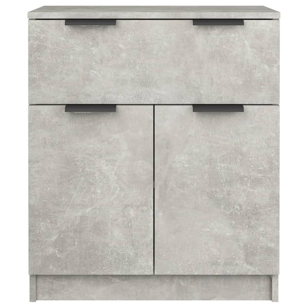 vidaXL Ντουλάπι Γκρι Σκυροδέματος 60x30x70 εκ. Επεξεργασμένο Ξύλο