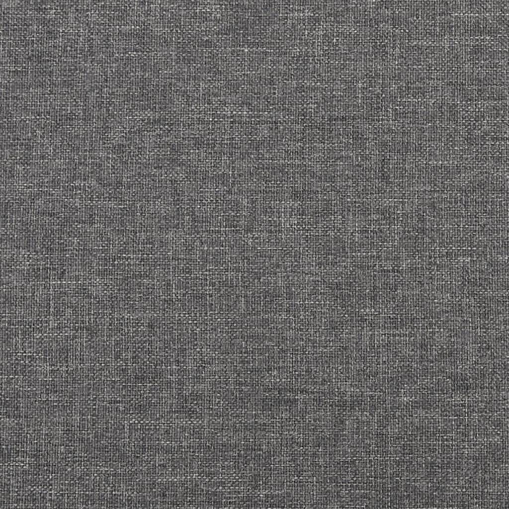 vidaXL Υποπόδιο Ανοιχτό Γκρι 45x29,5x35 εκ. Ύφασμα & Συνθετικό Δέρμα