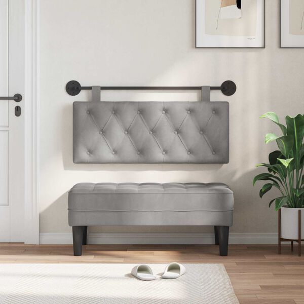 vidaXL &Kappa;&rho;&epsilon;&mu;&alpha;&sigma;&tau;ό &Kappa;&epsilon;&phi;&alpha;&lambda;ά&rho;&iota; &Alpha;&nu;&omicron;&iota;&chi;&tau;ό &gamma;&kappa;&rho;&iota; 110 x 55 x 7 &epsilon;&kappa; &Beta;&epsilon;&lambda;&omicron;ύ&delta;&omicron;