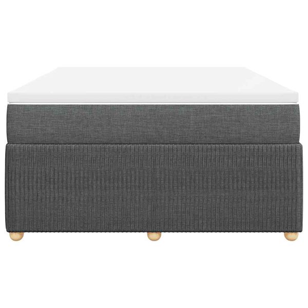 vidaXL &Kappa;&rho;&epsilon;&beta;ά&tau;&iota; Boxspring &mu;&epsilon; &Sigma;&tau;&rho;ώ&mu;&alpha; &Sigma;&kappa;&omicron;ύ&rho;&omicron; &Gamma;&kappa;&rho;&iota; 140x190 &epsilon;&kappa;. &Upsilon;&phi;&alpha;&sigma;&mu;ά&tau;&iota;&nu;&omicron;