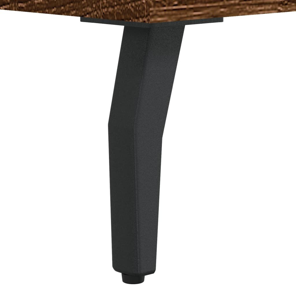 vidaXL Ντουλάπι Καφέ Δρυς 34,5 x 34 x 90 εκ. Επεξεργασμένο Ξύλο