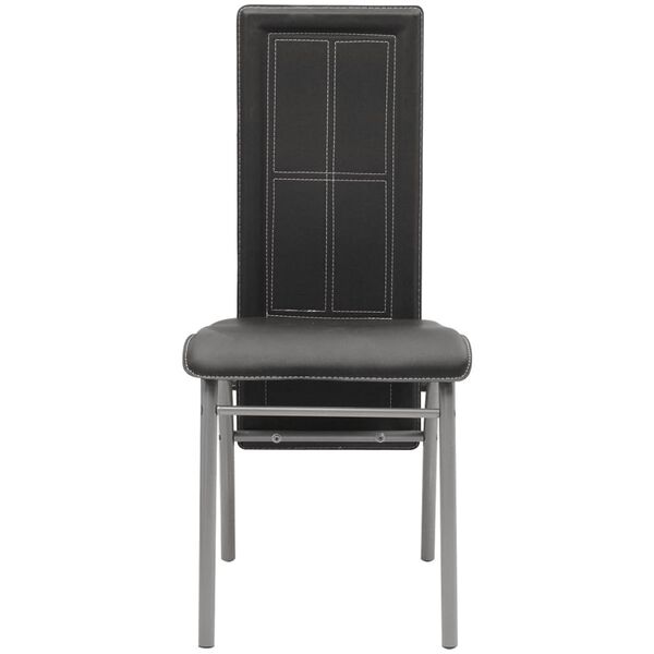 vidaXL &Kappa;&alpha;&rho;έ&kappa;&lambda;&epsilon;&sigmaf; &Tau;&rho;&alpha;&pi;&epsilon;&zeta;&alpha;&rho;ί&alpha;&sigmaf; 2 &tau;&epsilon;&mu;. &Mu;&alpha;ύ&rho;&epsilon;&sigmaf; &alpha;&pi;ό &Sigma;&upsilon;&nu;&theta;&epsilon;&tau;&iota;&kappa;ό &Delta;έ&rho;&mu;&alpha;