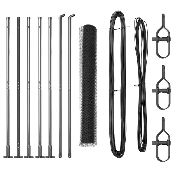 vidaXL &Sigma;&tau;ύ&lambda;&omicron;&sigmaf; &Pi;&epsilon;&rho;&iota;&phi;&rho;ά&xi;&epsilon;&omega;&nu; &Gamma;&kappa;&rho;&iota; 10 x 1,2 &mu; (13 mm &pi;&lambda;έ&gamma;&mu;&alpha;)