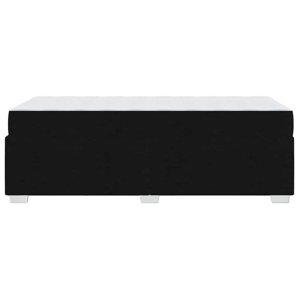 vidaXL Σκελετός Κρεβατιού Μαύρο 100 x 200 cm ύφασμα