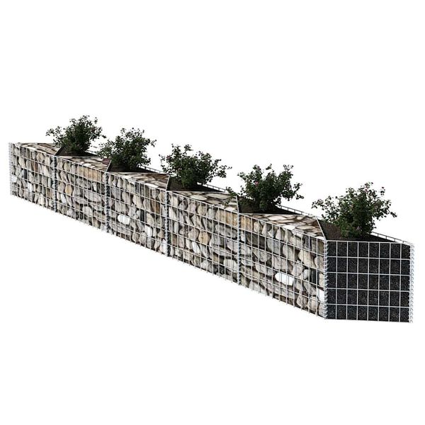 vidaXL Συρματοκιβώτιο 300 x 30 x 50 εκ. από Γαλβανισμένο Χάλυβα